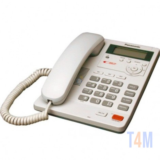 TELEFONE PANASONIC KX-TS600EXW BRANCO